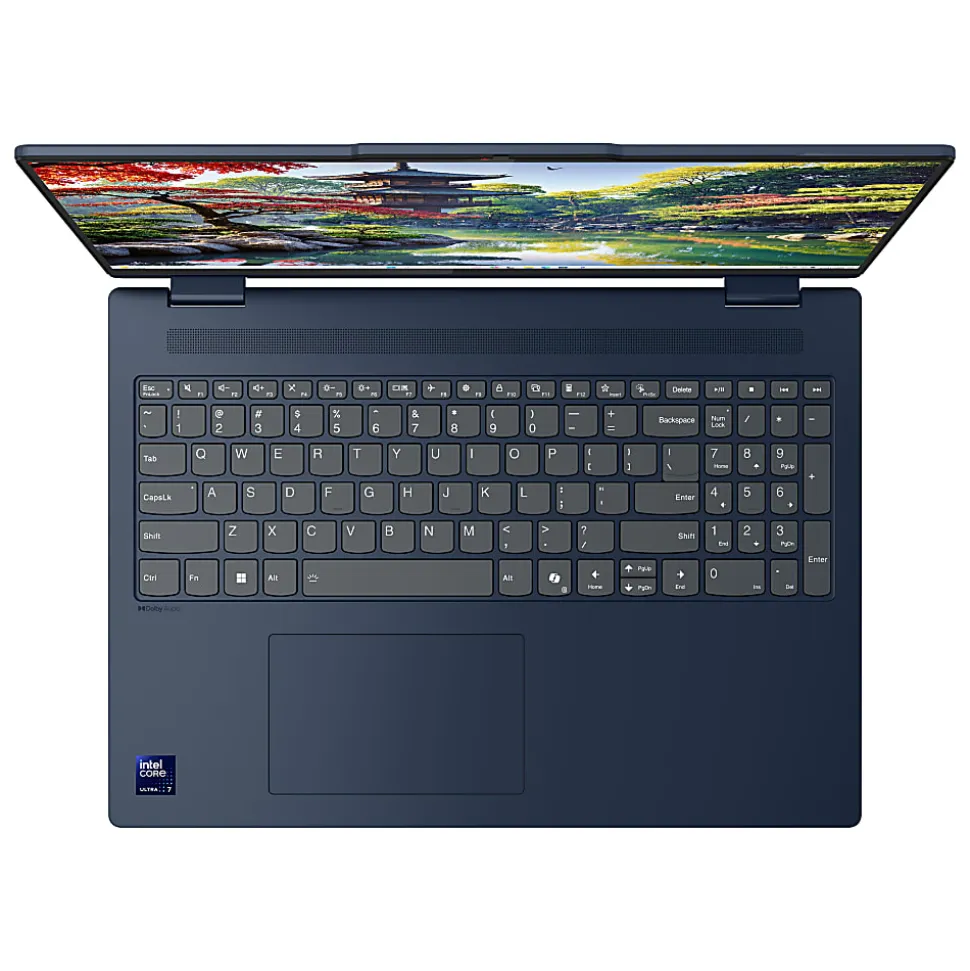 Lenovo Ideapad 5i 2-in-1 Laptop, 16" Touch Screen, Intel Core Ultra 7, 16GB Memory, 512GB Solid State Drive, Wi-Fi 6, Windows 11, Cosmic Blue