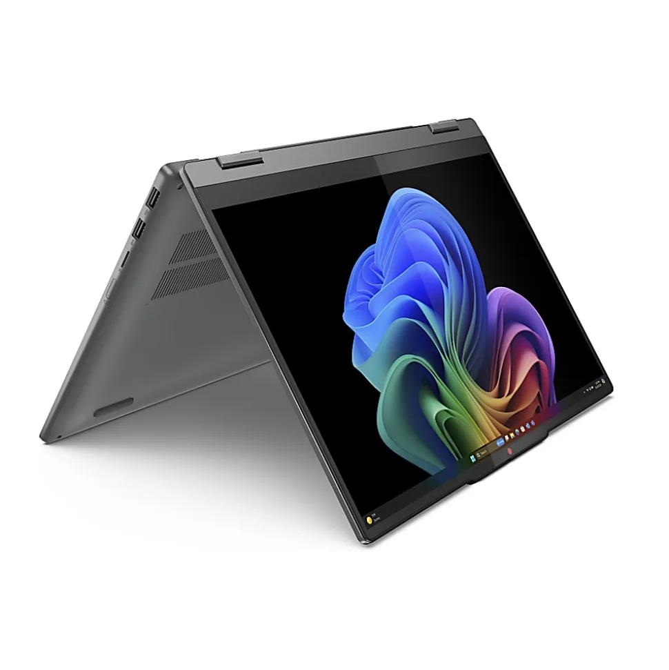 Lenovo - IdeaPad 5x 2-in-1 Laptop, Open Box, Copilot+ PC - 14" WUXGA OLED Touch Screen - Snapdragon X Plus - 16GB Memory - 83GH000BUS