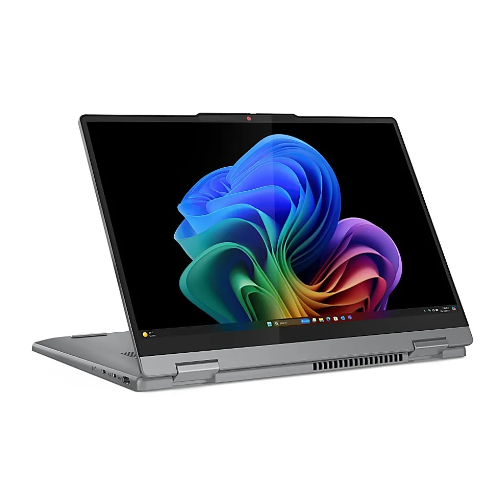 Lenovo - IdeaPad 5x 2-in-1 Laptop, Open Box, Copilot+ PC - 14" WUXGA OLED Touch Screen - Snapdragon X Plus - 16GB Memory - 83GH000BUS