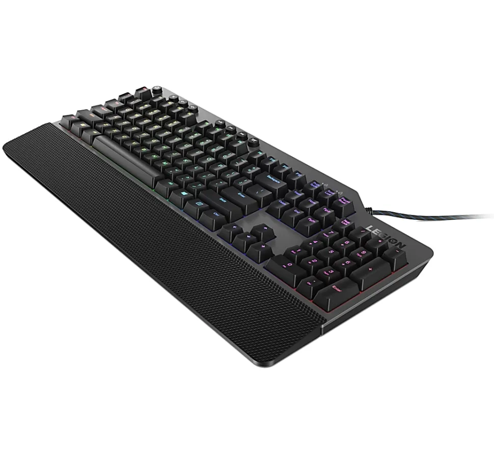 Lenovo® Legion K500 RGB Mechanical Gaming Keyboard, Black, GY40T26478