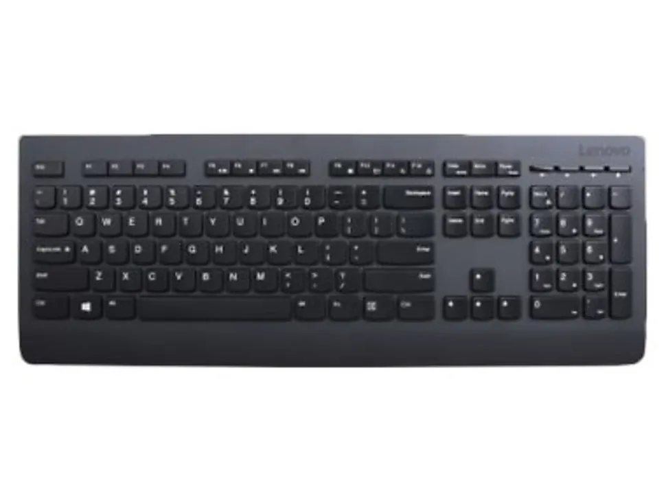 Lenovo Professional Wireless Keyboard - Wireless Connectivity - RF - USB Interface - Multimedia Hot Key(s) - 4X30H56841