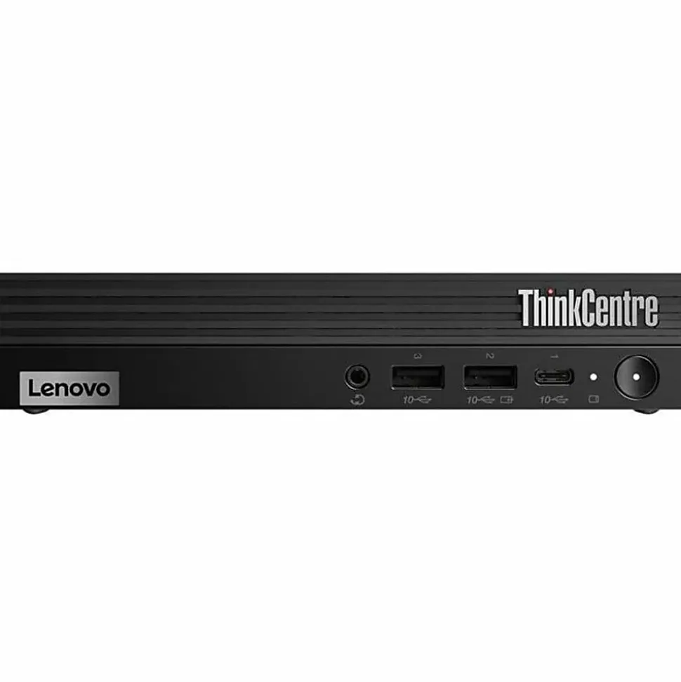 Lenovo ThinkCentre M75q Gen 5 12RQ000KUS Desktop Computer, AMD Ryzen 5 PRO 8500GE, 16 GB, 512 GB SSD, Tiny, Black, 12RQ000KUS