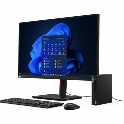 Lenovo ThinkCentre M70q Gen 5 12TD Tiny Core i5 i5-14400T, 16 GB, SSD 256 GB, TCG Opal Encryption, NVMe, UHD Graphics 730, Win 11 Pro, Raven Black