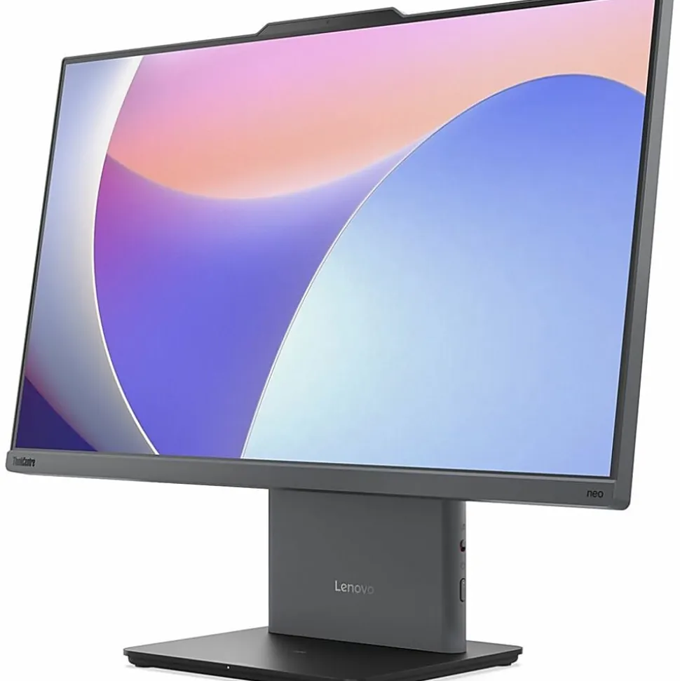 Lenovo ThinkCentre neo 50a 24 Gen 5 12SD004AUS All-in-One Computer, Intel Core i5 13th Gen i5-13420H, 16 GB, 512 GB SSD, Luna Gray, Windows 11 Pro