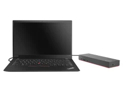 Lenovo ThinkPad Hybrid USB-C with USB-A Dock - Docking station - USB-C - 2 x HDMI, 2 x DP - GigE - 135 Watt