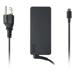 Lenovo® USB Type-C 65W AC Adapter, 5.9', Black, GX20P92530