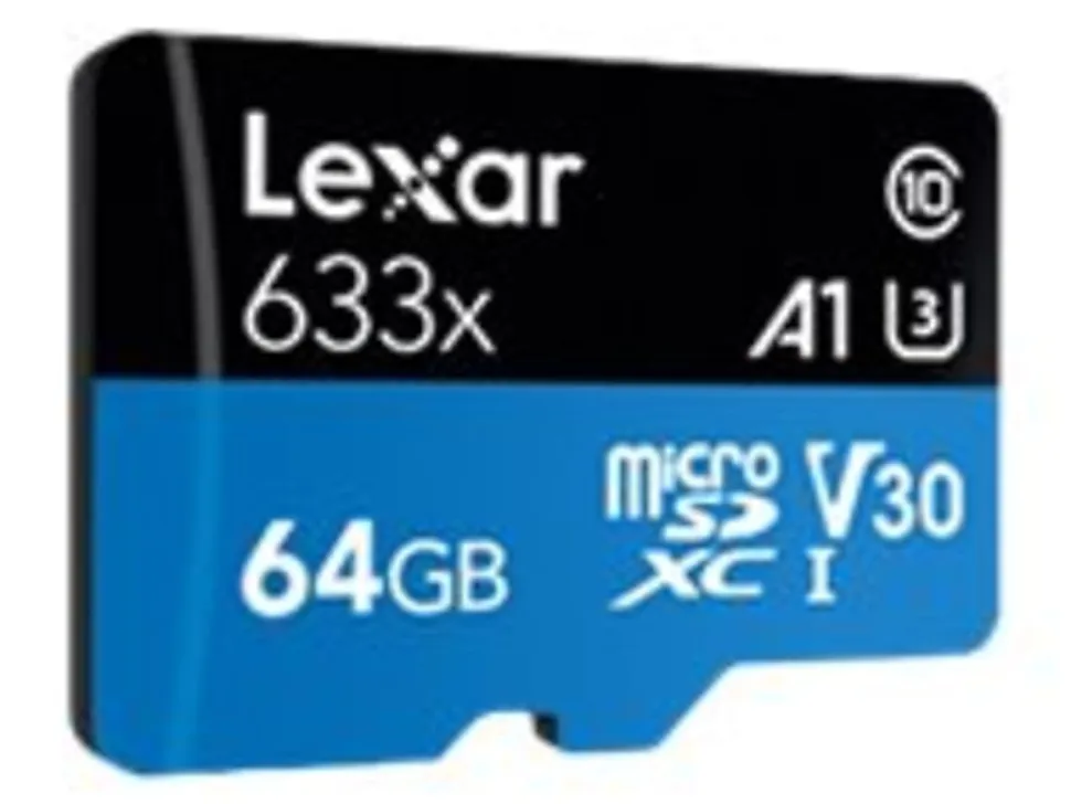 Lexar® High-Performance 633x microSDXC™ UHS-1 Memory Card, 64GB