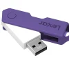 Lexar® JumpDrive® TwistTurn2 USB 2.0 Flash Drive, 64GB, Assorted Colors, LJDTT2-64GABOD20