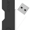 Lexar® JumpDrive® TwistTurn2 USB 2.0 Flash Drive, 128GB, Black, LJDTT2-128ABNABK