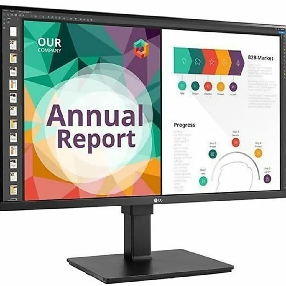 LG 32BN67U-B 31.5" 4K UHD LED Gaming LCD Monitor - 16:9 - Textured Black - 32" Class - In-plane Switching (IPS) Technology - 32BN67UB