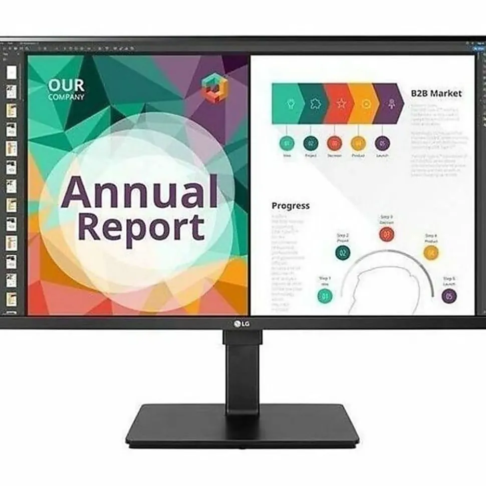 LG 32BN67U-B 31.5" 4K UHD LED Gaming LCD Monitor - 16:9 - Textured Black - 32" Class - In-plane Switching (IPS) Technology - 32BN67UB