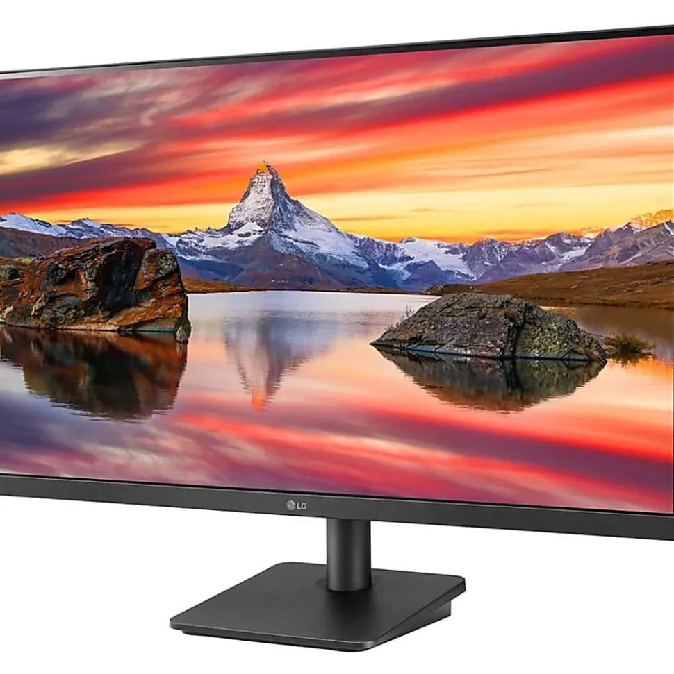 LG 27MP400 27” FHD IPS 3-Side Borderless Monitor, FreeSync