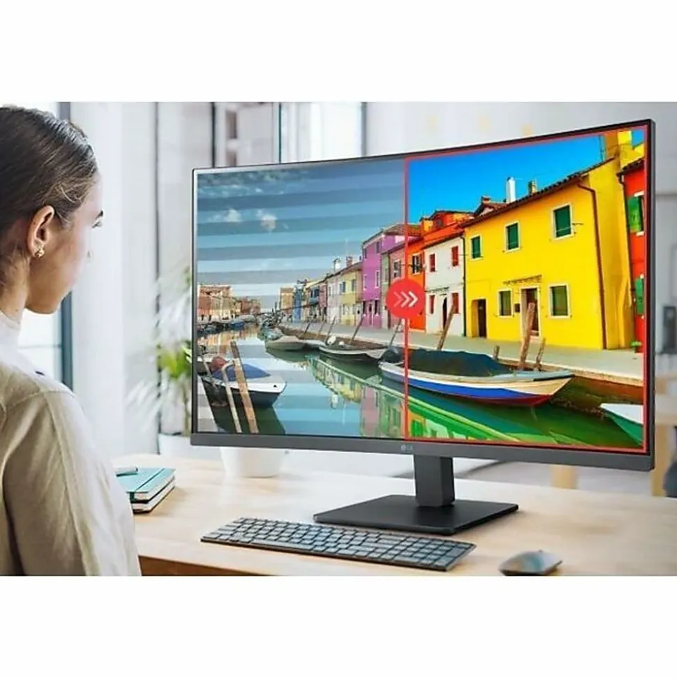LG 32MR50C-B 32" Class Full HD Curved Screen LCD Monitor - 16:9 - 31.5" Viewable - Vertical Alignment (VA) - 32MR50CBAUSQ