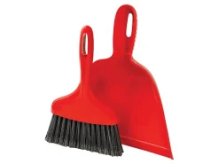 Libman Commercial Dust Pan With Whisk Broom, 10