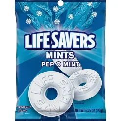 Life Savers®, Pep-O-Mint, 6.25 Oz Bag