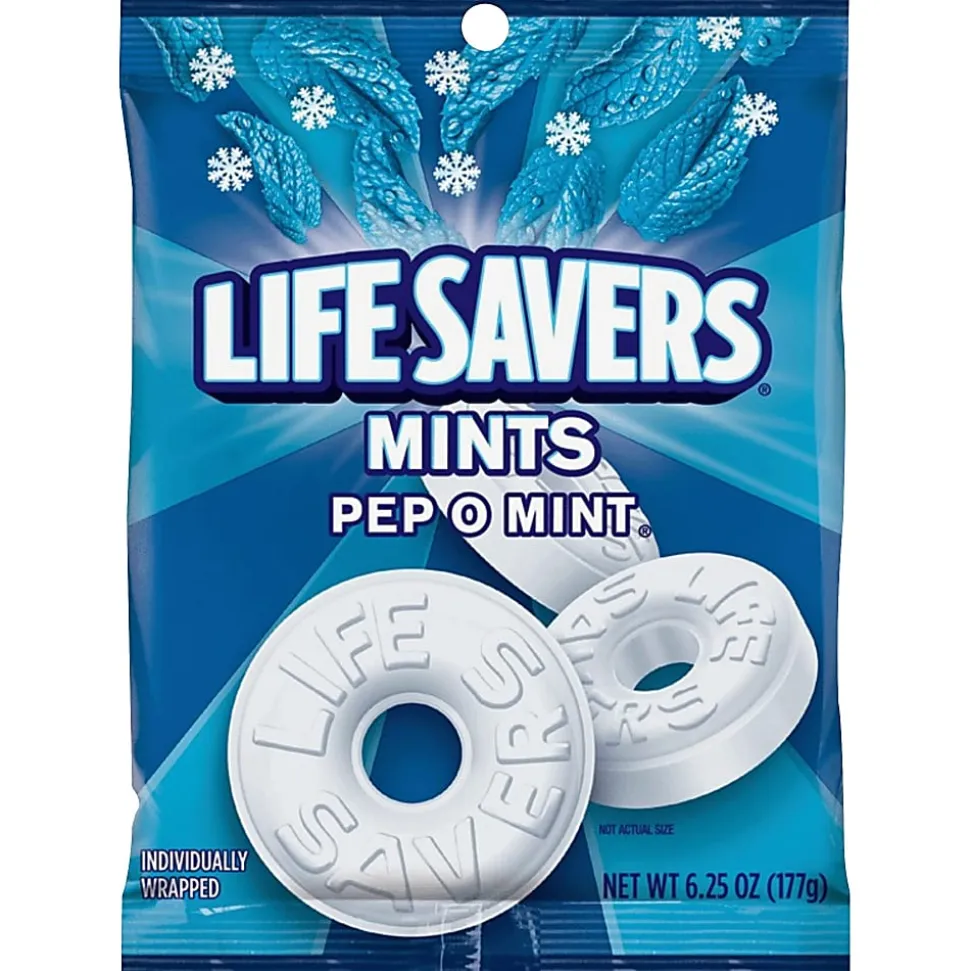 Life Savers®, Pep-O-Mint, 6.25 Oz Bag
