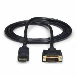 Line StarTech.com 6ft (1.8m) DisplayPort to DVI Cable, 1080p Video, DisplayPort to DVI-D Adapter/Converter Cable, DP 1.2 to DVI Monitor Cable