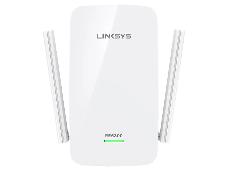 Linksys AC750 Dual-Band Wi-Fi Range Extender, RE6300