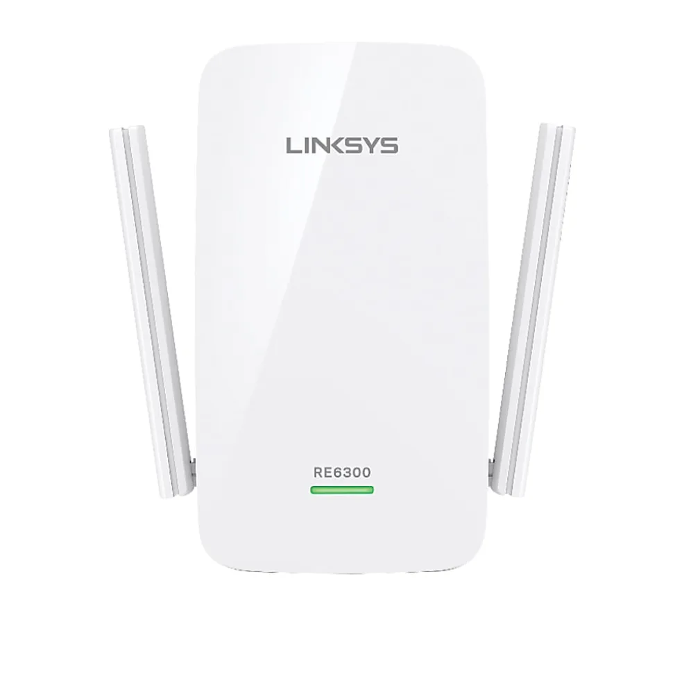 Linksys AC750 Dual-Band Wi-Fi Range Extender, RE6300