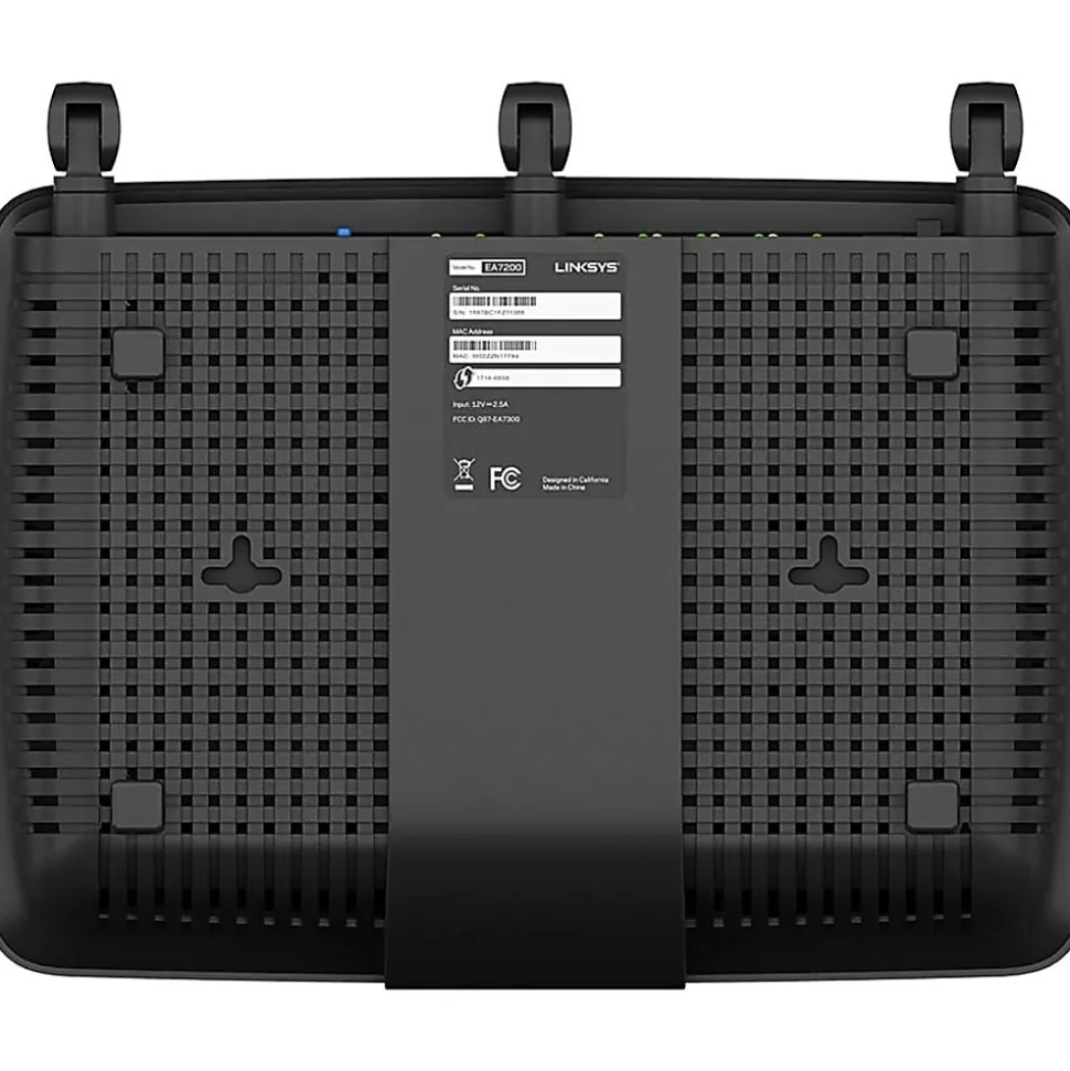 Linksys® EA7200 4-Port Wi-Fi 5 Dual-Band Router