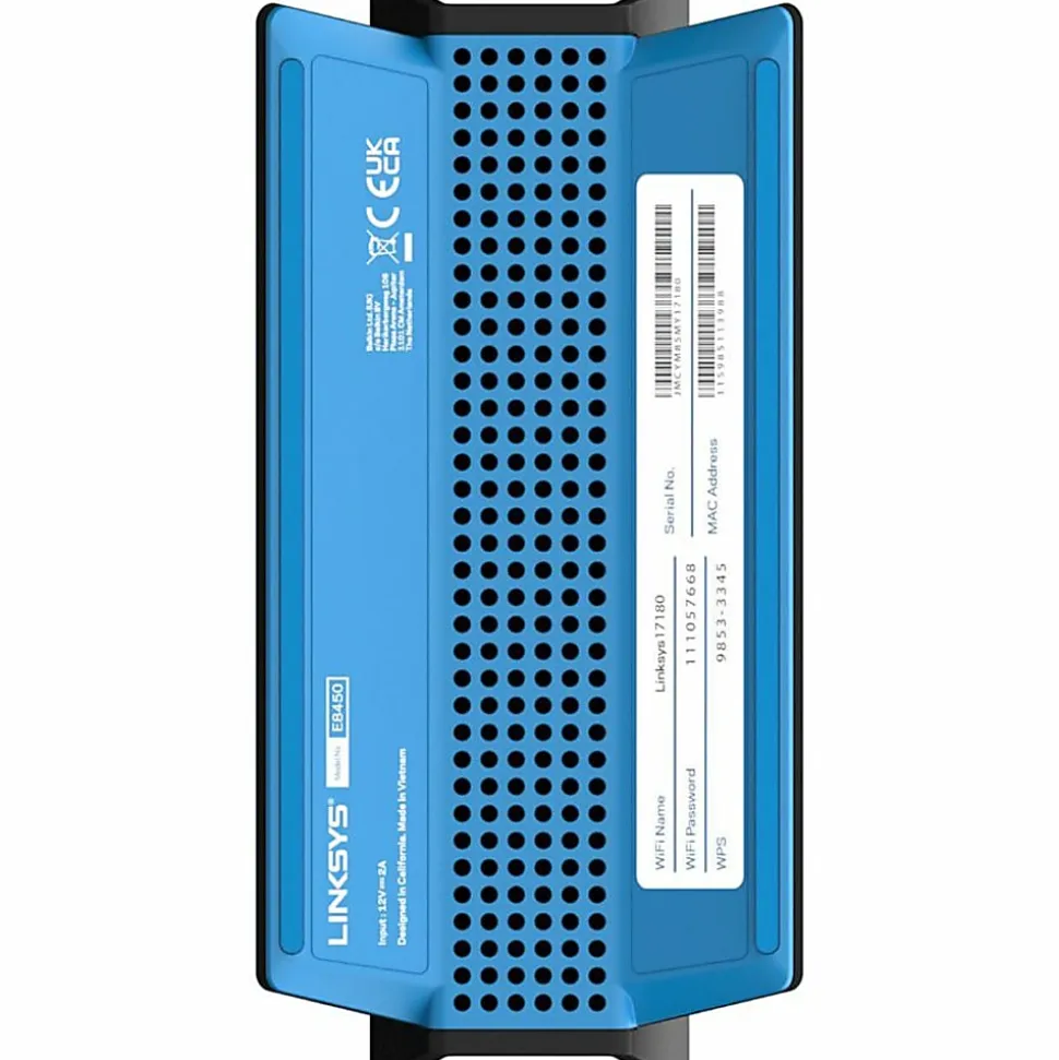 Linksys E8450 Wi-Fi 6 IEEE 802.11ax Ethernet Wireless Router - Dual Band - 2.40 GHz ISM Band - 5 GHz UNII Band - E8450