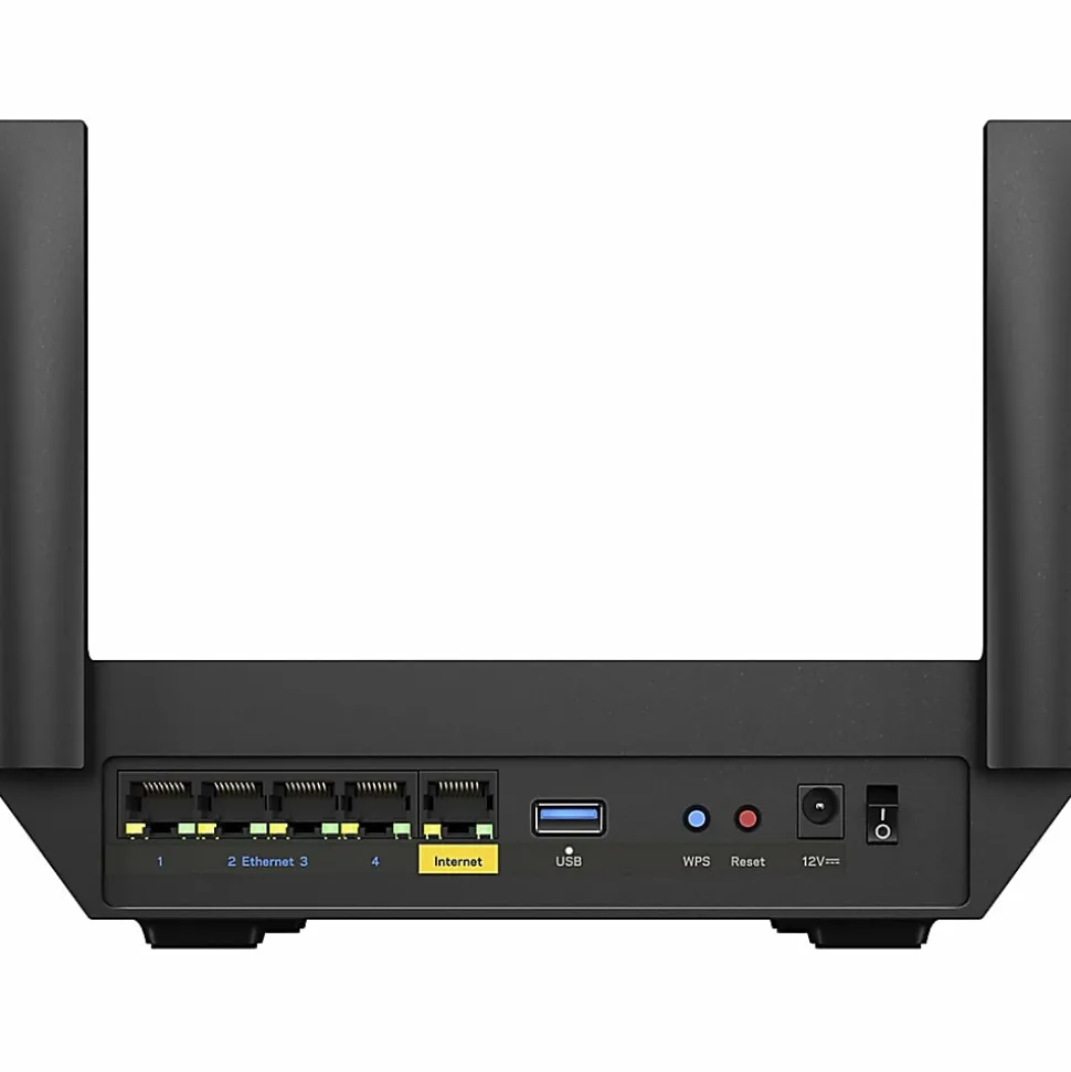 Linksys Hydra 6: Dual-Band Mesh WiFi 6 Router - Dual Band - 2.40 GHz ISM Band - 5 GHz UNII Band - 2x Antenna(2x External) - MR20EC