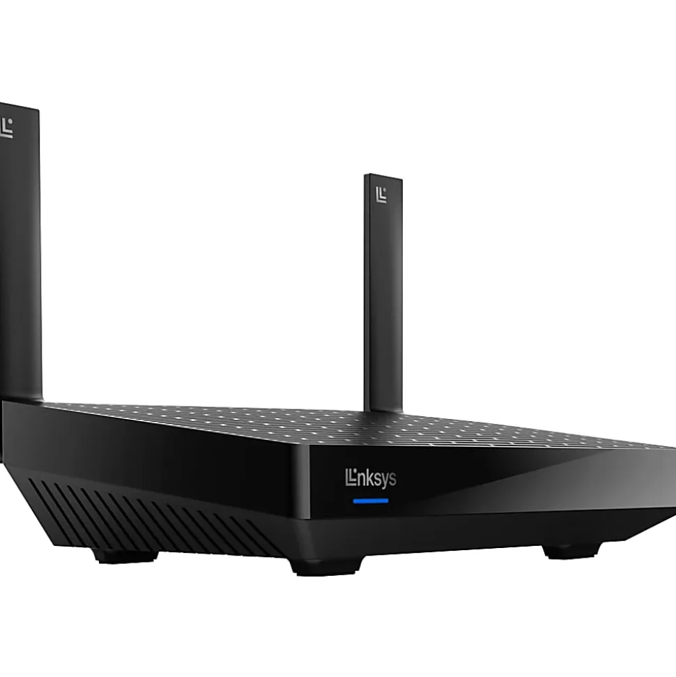 Linksys Hydra 6: Dual-Band Mesh WiFi 6 Router - Dual Band - 2.40 GHz ISM Band - 5 GHz UNII Band - 2x Antenna(2x External) - MR20EC
