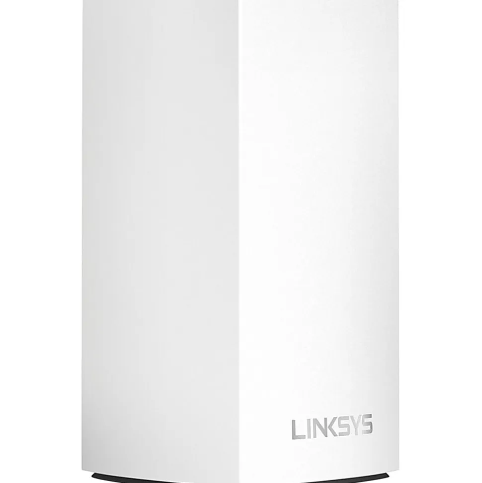 Linksys® Velop Intelligent Mesh™ 2-Port Gigabit Ethernet Wi-Fi Systems, WHW0102, Pack Of 2 Systems