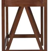 Linon Rockport 46"W Home Office Writing Desk, Antique Tobacco