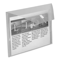 LION Weatherproof Poly Envelope, 8-1/2" x 11"