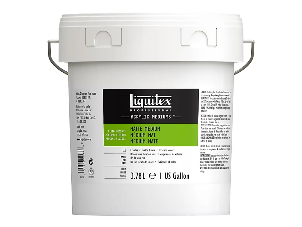 Liquitex Professional - Medium - liquid - for acrylic paint - matt - 1 gal