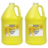 Little Masters® Washable Tempera Paint, 128 Oz, Yellow, Pack Of 2