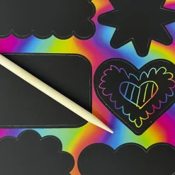Little Yellow Bicycle® All-in-One Scratch Art Kit