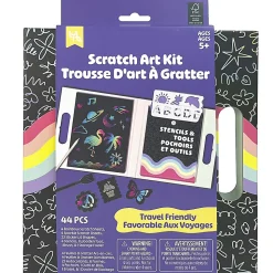Little Yellow Bicycle® All-in-One Scratch Art Kit