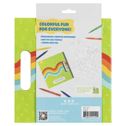 Little Yellow Bicycle All-in-One Coloring Kit! Packed with everything kids need - 44429