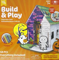 Little Yellow Bicycle® Color & Play Haunted House, Set Of 68 Pieces