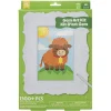 Little Yellow Bicycle Cow Framed Gem Art Kit, 10-1/4" x 7", Total Qty 1