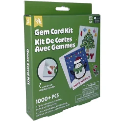 Little Yellow Bicycle® Gem Art Card Kit, Holiday