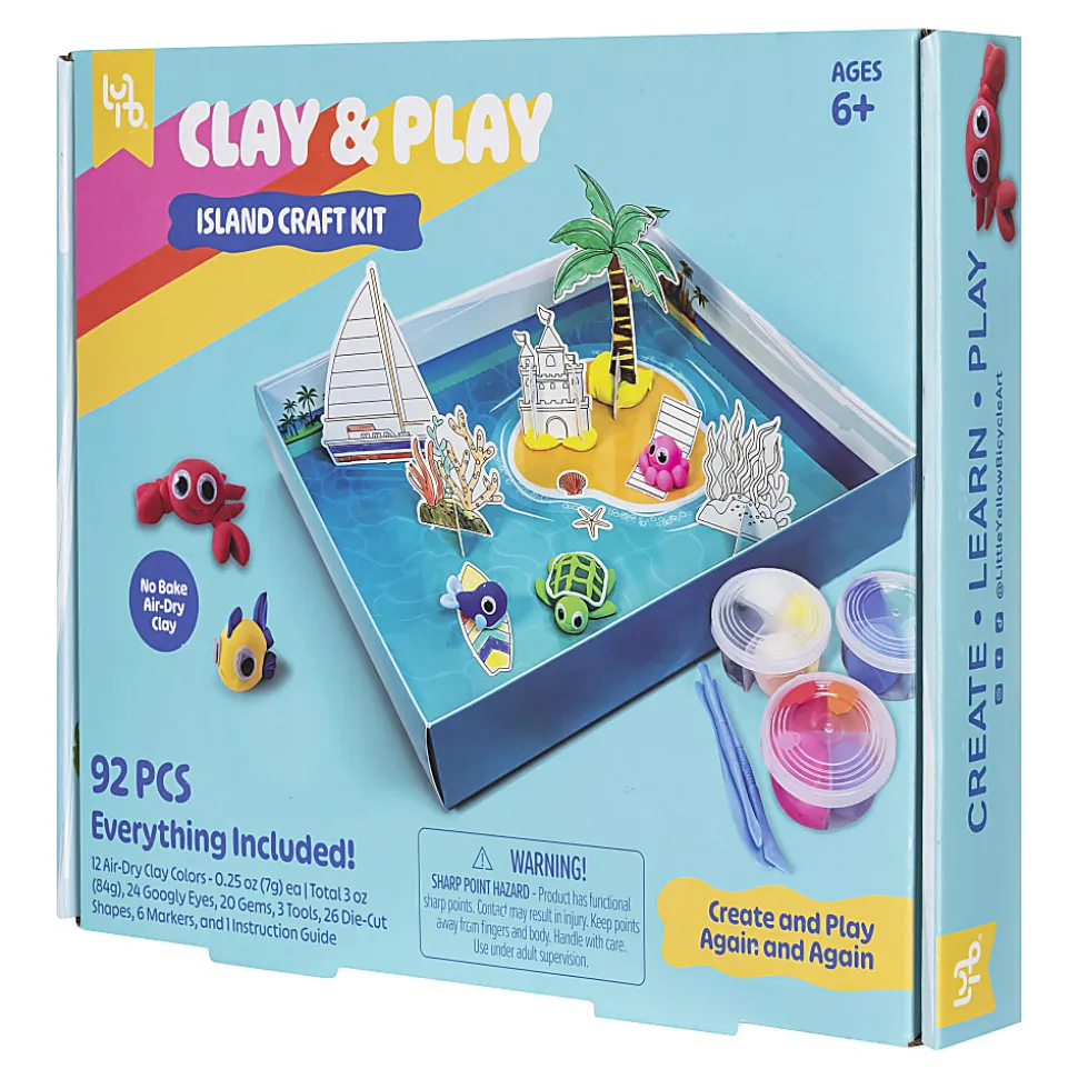 Little Yellow Bicycle® Island Adventure Clay & Play Kit