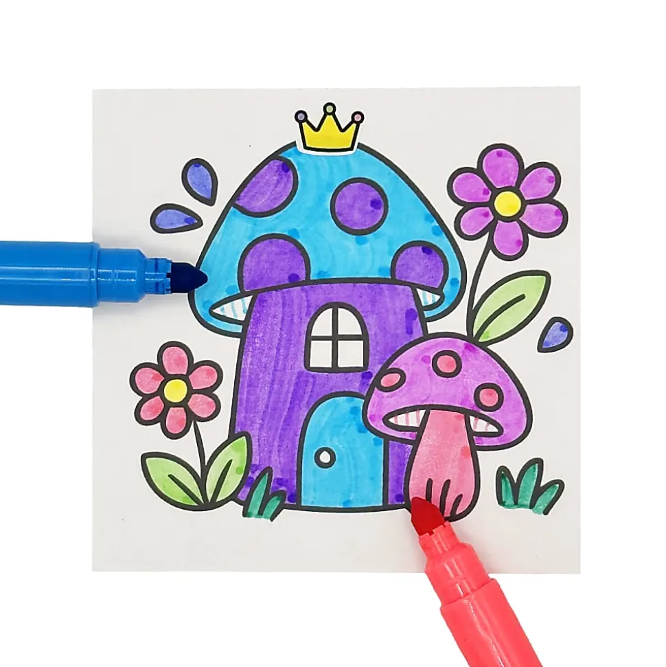 Little Yellow Bicycle® Mini Coloring Book, Dragon
