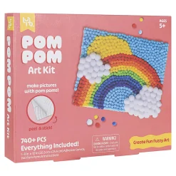 Little Yellow Bicycle® Rainbow Pom Art Kit