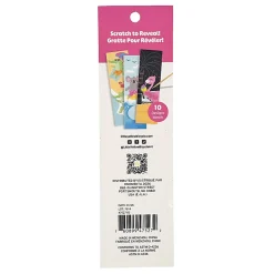Little Yellow Bicycle® Scratch Art Bookmark Kit, Flamingo, Kit Of 11 Pieces