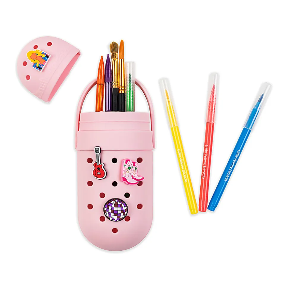 Little Yellow Bicycle® Silicone Pencil Case, 8-5/8” x 3-9/16”, Popstar