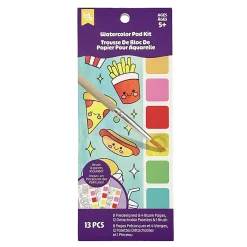 Little Yellow Bicycle® Watercolor Bookmark Kit, Fun Food