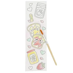 Little Yellow Bicycle® Watercolor Bookmark Kit, Fun Food