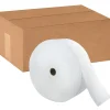 LoCor 2-Ply Jumbo Toilet Paper, 1200' Per Roll, Pack Of 12 Rolls