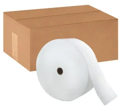 LoCor 2-Ply Jumbo Toilet Paper, 1200' Per Roll, Pack Of 12 Rolls