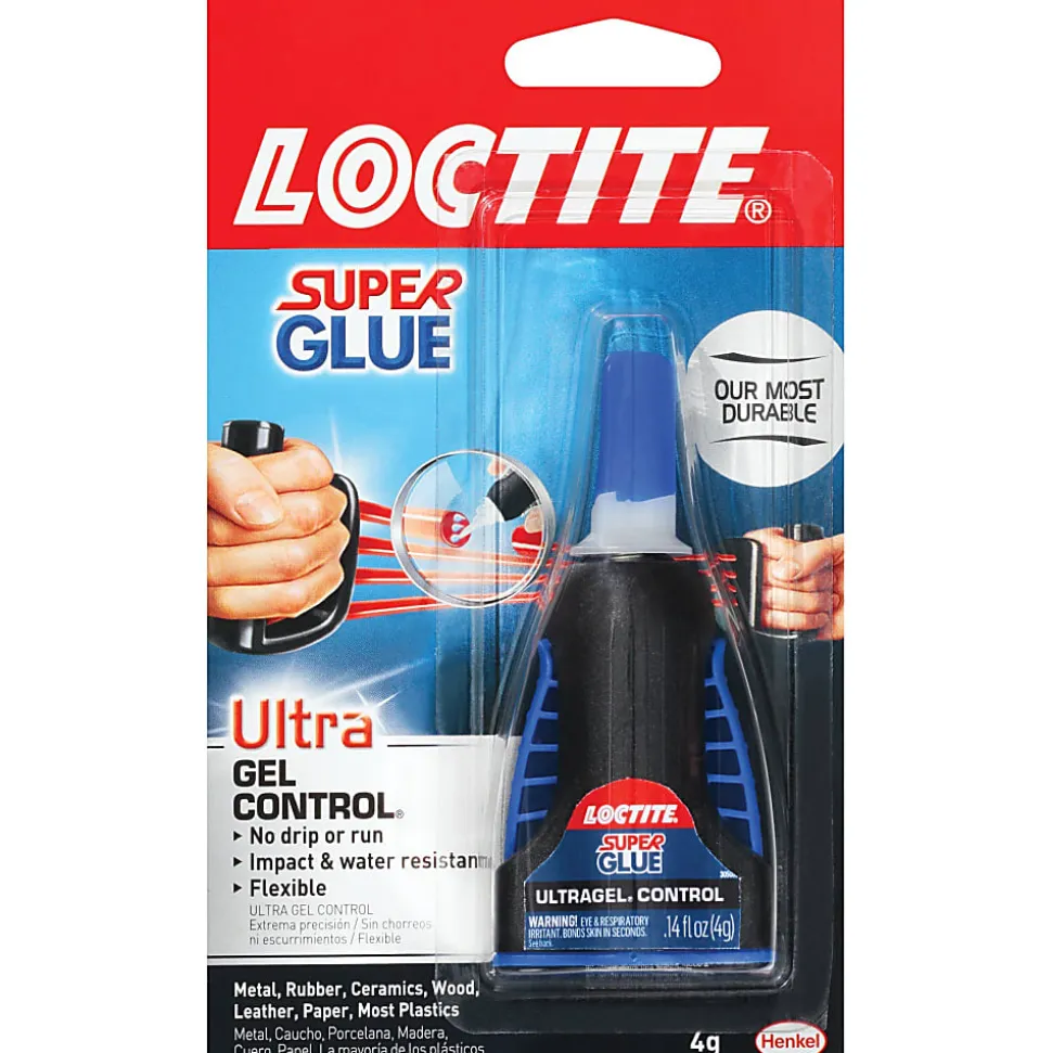 Loctite Ultra Gel Control Super Glue, 0.14 Oz, Clear