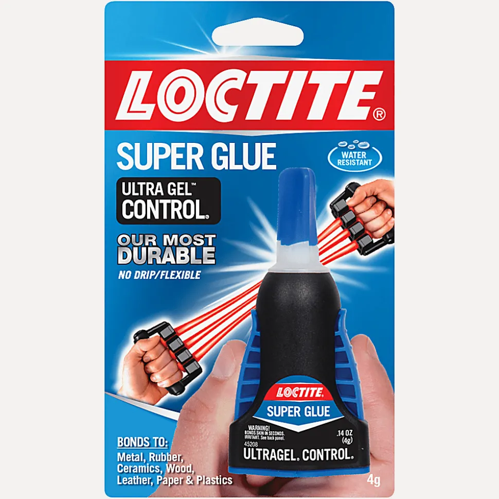 Loctite Ultra Gel Control Super Glue, 0.14 Oz, Clear