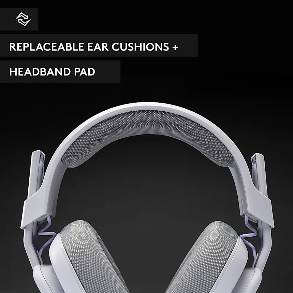 Logitech® ASTRO A10 Gen 2 Wired Gaming Headset, Gray